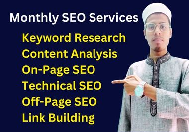 Rank your website by monthly SEO services for wordpre...