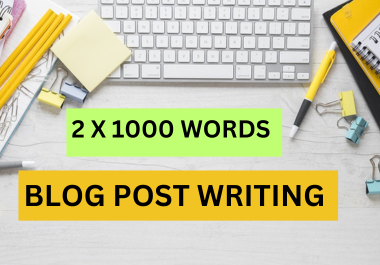 2 x 1000 words Premium SEO article writing, content ...
