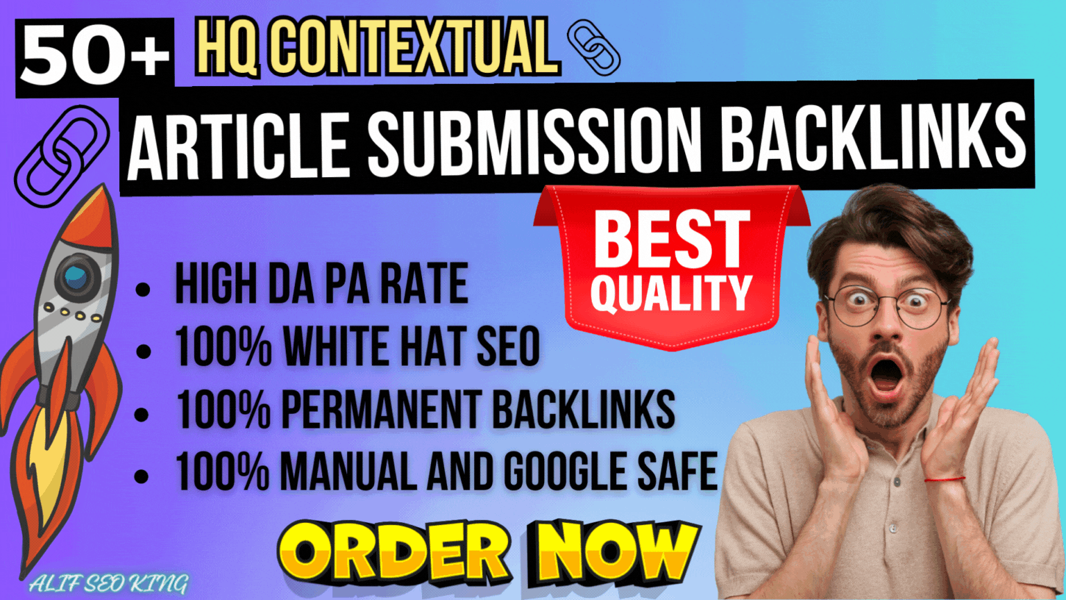 I Will Do 50 Plus Manually High-Quality Contextual Article Submission Backlinks