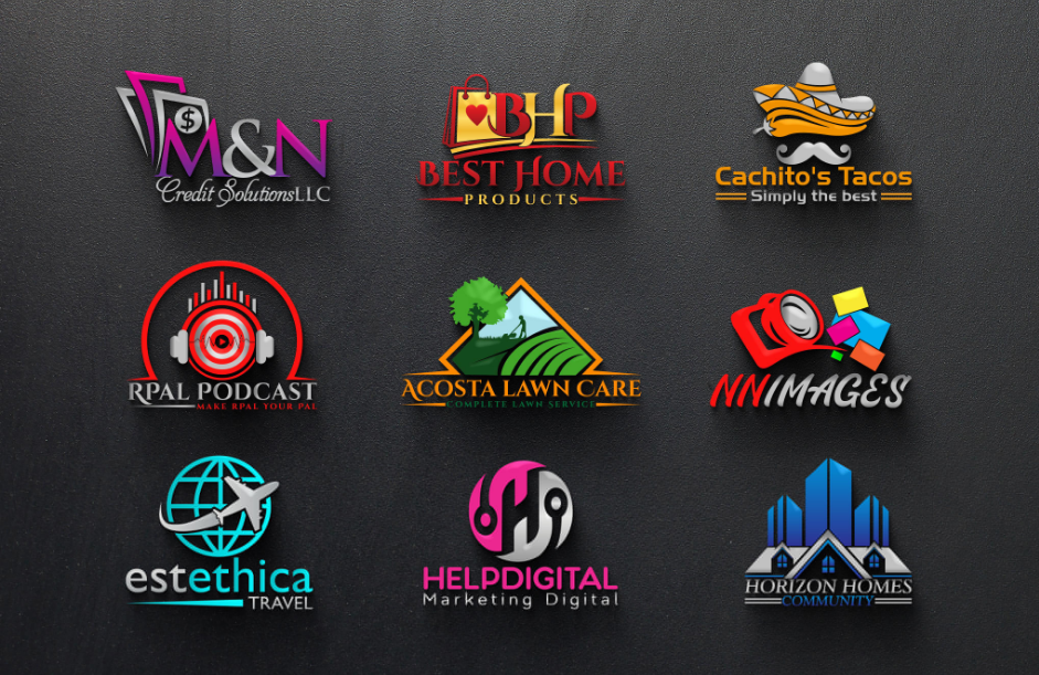 I will do unique and modern business logo design