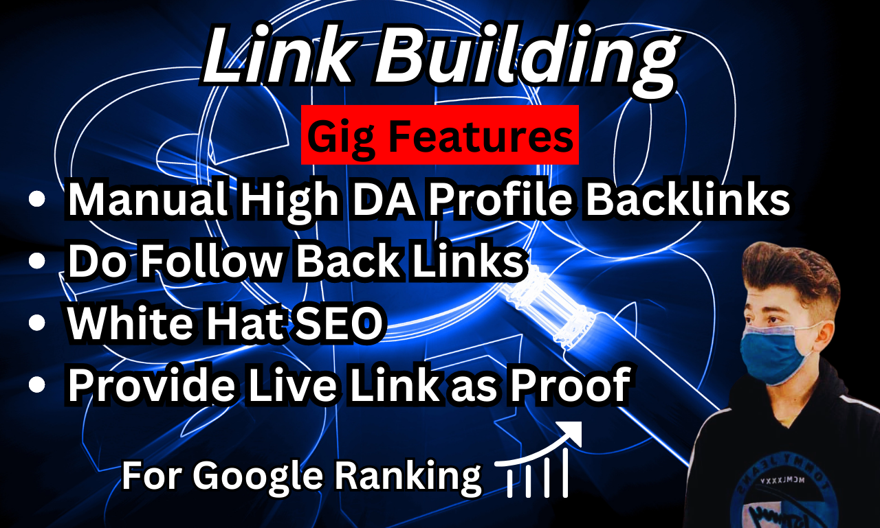 white hat SEO do follow 100 profile backlinks for web...
