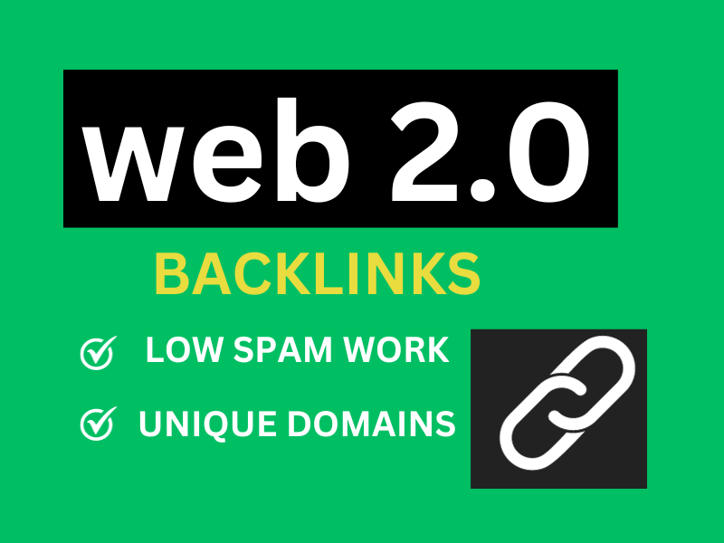 I will do 100 web 2.0 backlinks fully white hat metho...