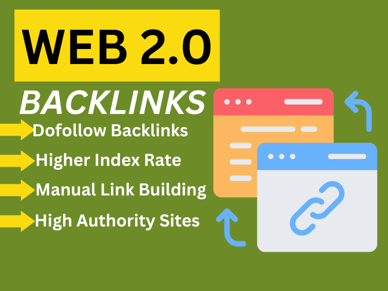 I will make manual 70 web 2 0 backlinks fully manual ...