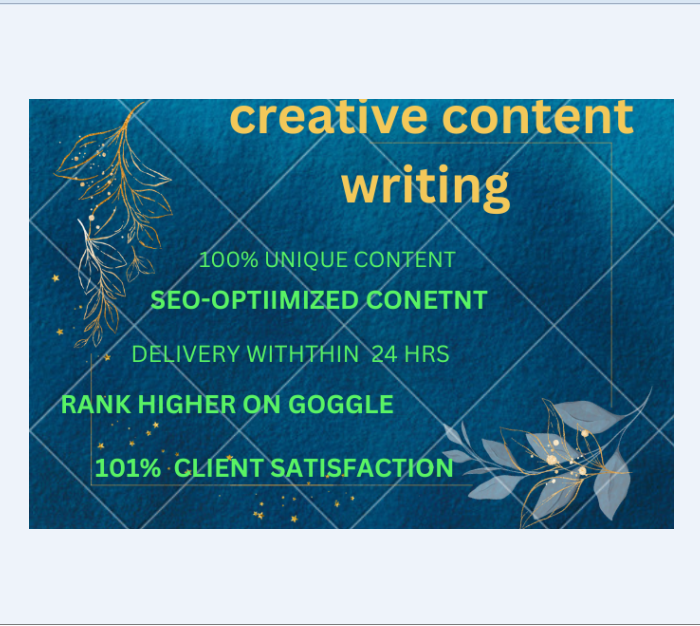 I will be your freelance content writer and blog writ...
