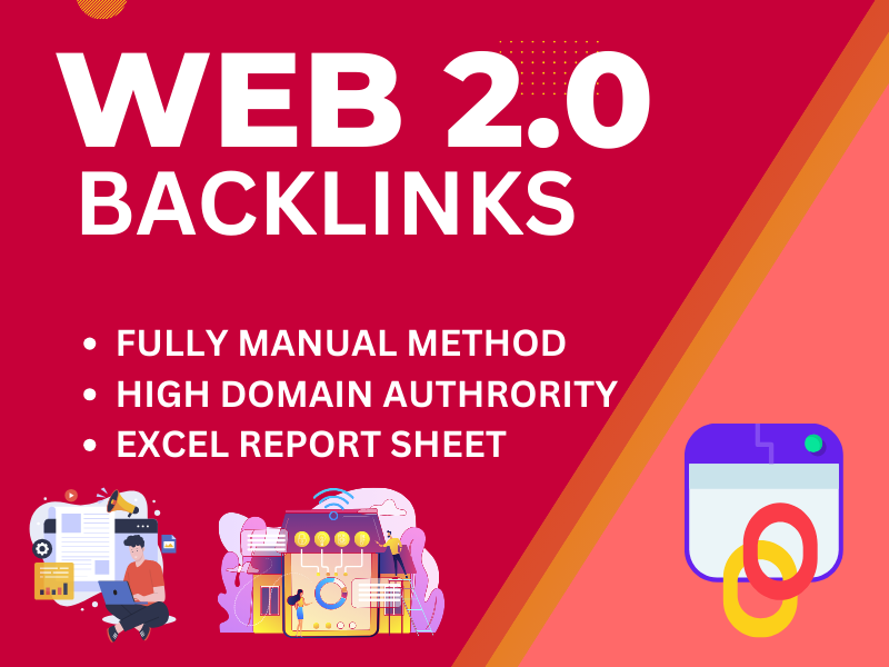 I will do 70 web 2 0 dofollow backlinks fully manual ...