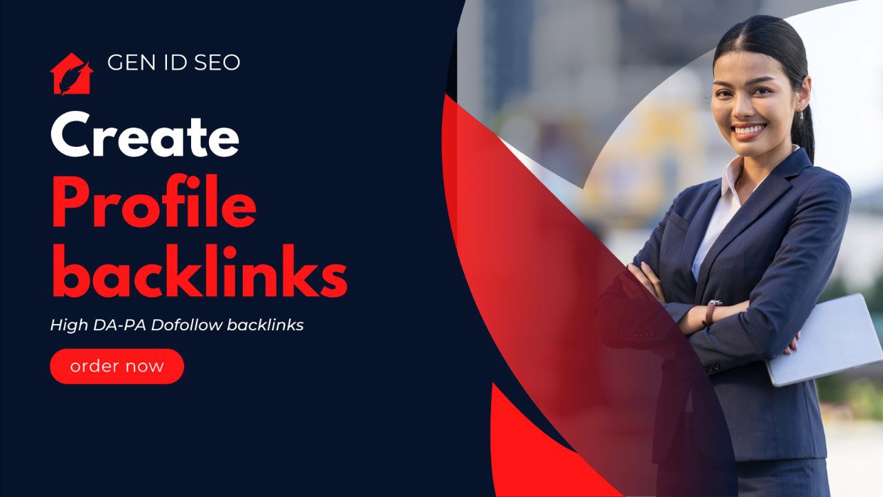 I will do 80 SEO profile backlinks on High DA PA with...