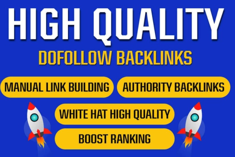 SEO dofollow 400 backlinks white hat high-quality man...
