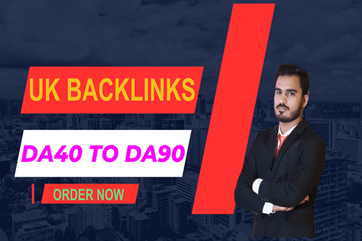 I will make 120 DA40 to DA99 high quality UK dofollow...