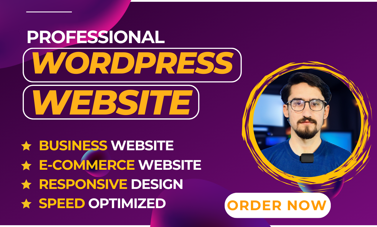 I will do business wordpress website design, redesig...