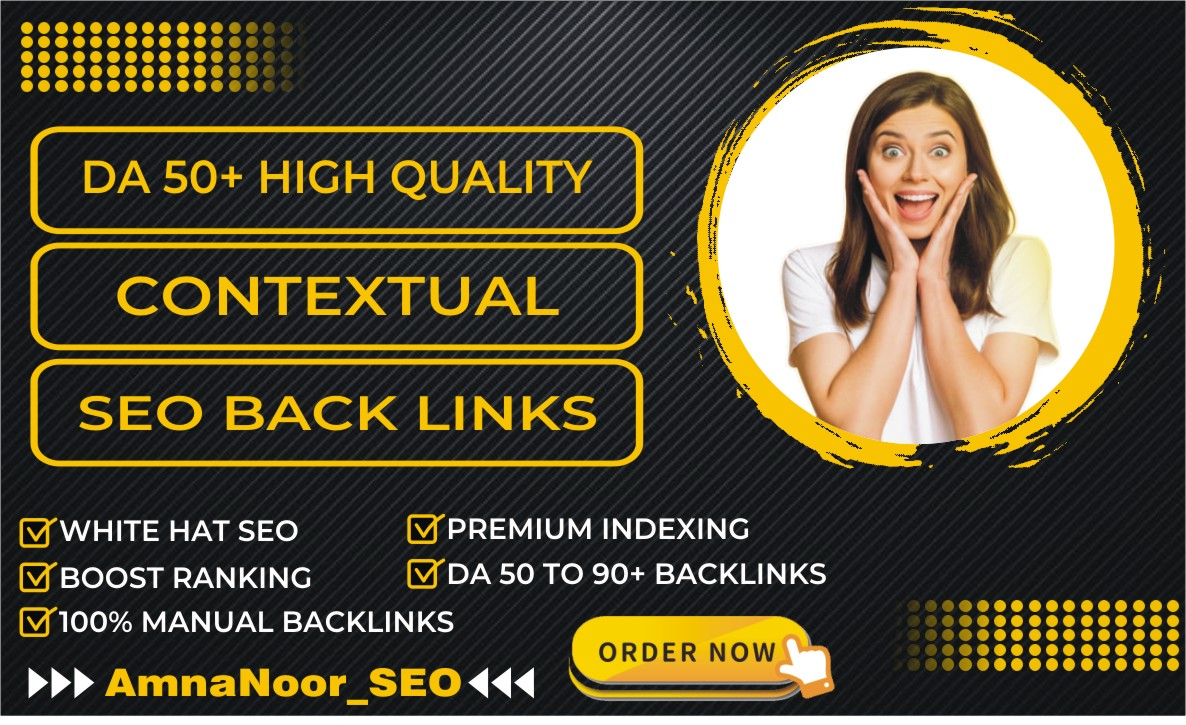 I will create 100 high quality SEO contextual backlin...