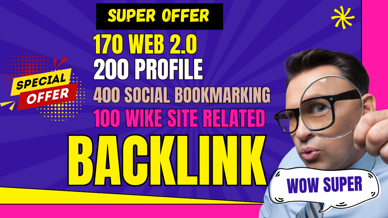 I Will Do Create High Quality Dofollow High DA PA Boo...