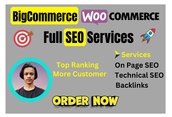 I Will Do SEO For Big-commerce & WooCommerce Webs...