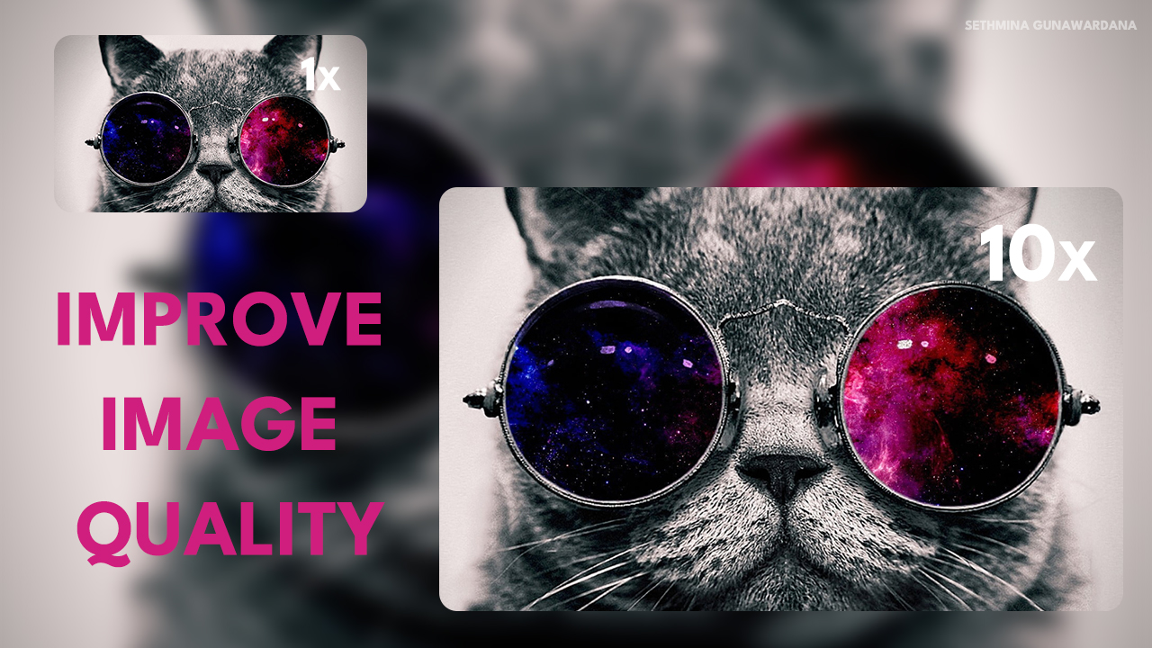 Image Upscale & Enhance & Improve your image ...