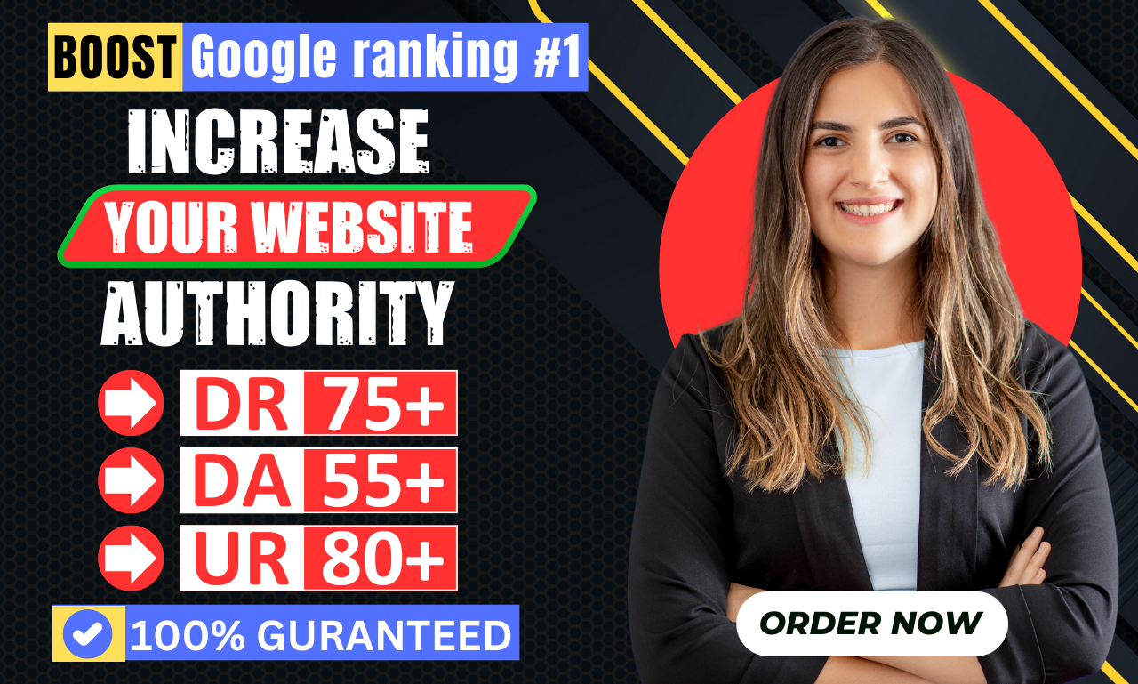 i will increase your website DR 70 plus