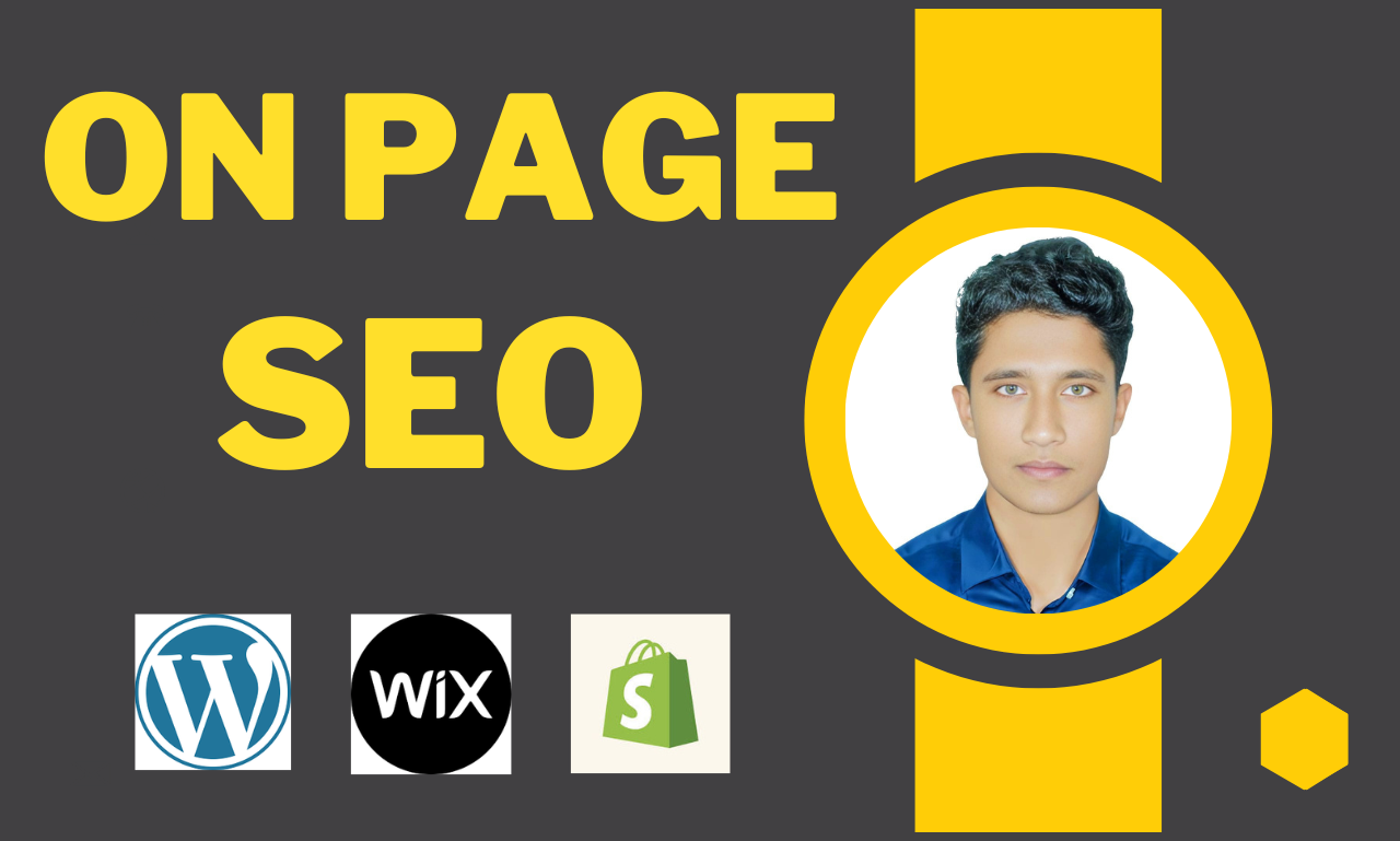 I will do complete on page SEO for wordpress wix shop...