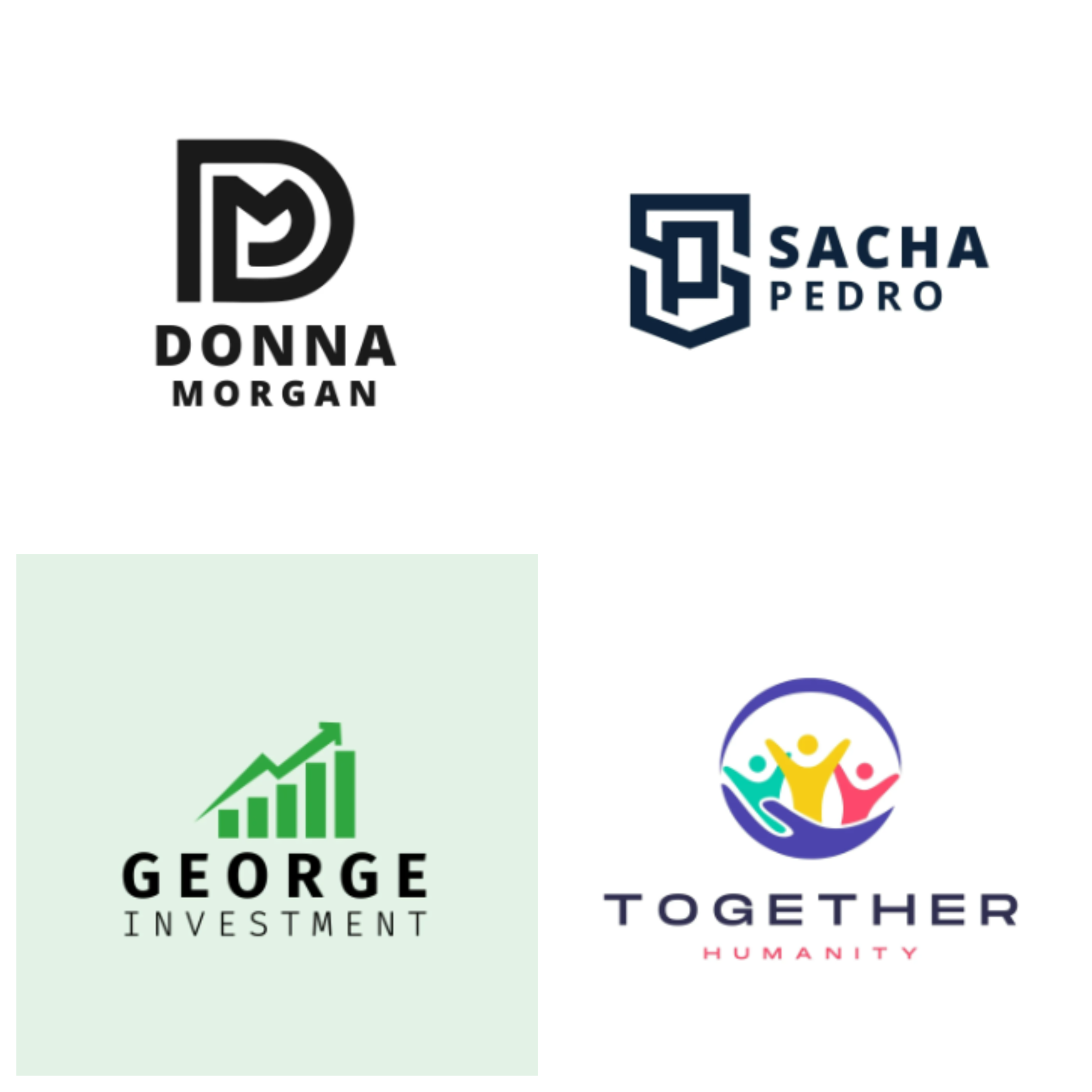 Sleek and Versatile Logo Design Perfect for Your Bran...