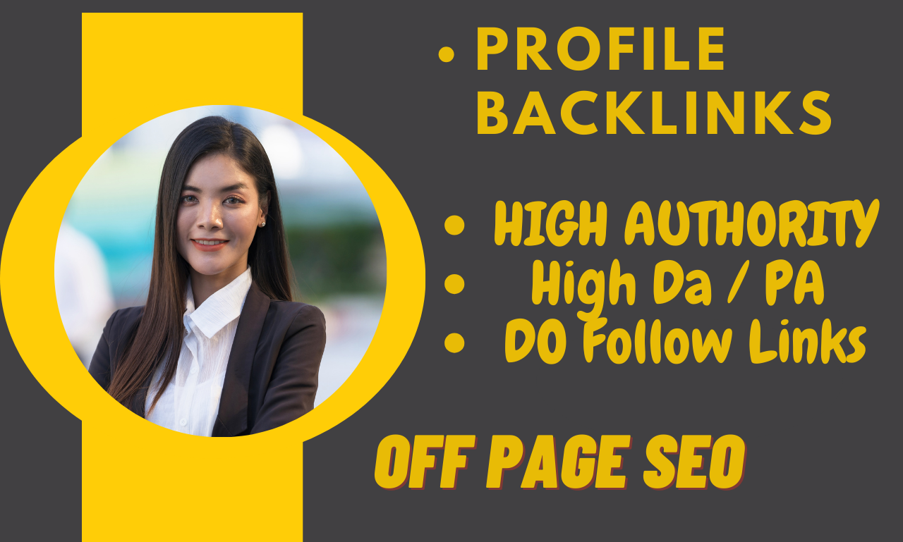 Get 50 High-Quality profile Backlinks, Boost Your Web...