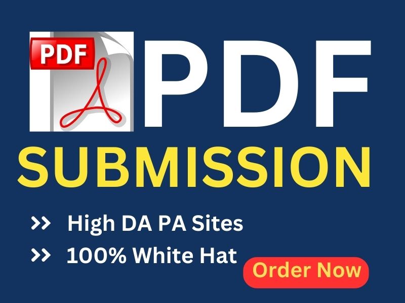 I Will get 100 best PDF submission backlinks on high ...