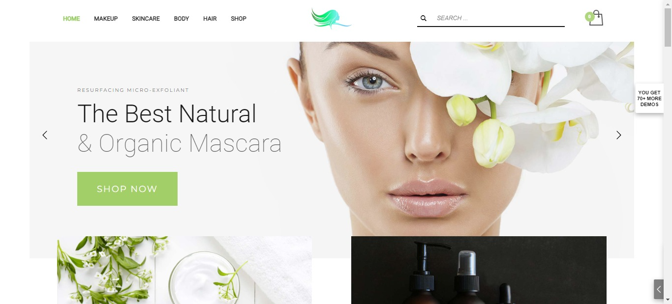 I will design, redesign spa website, beauty salon, ...