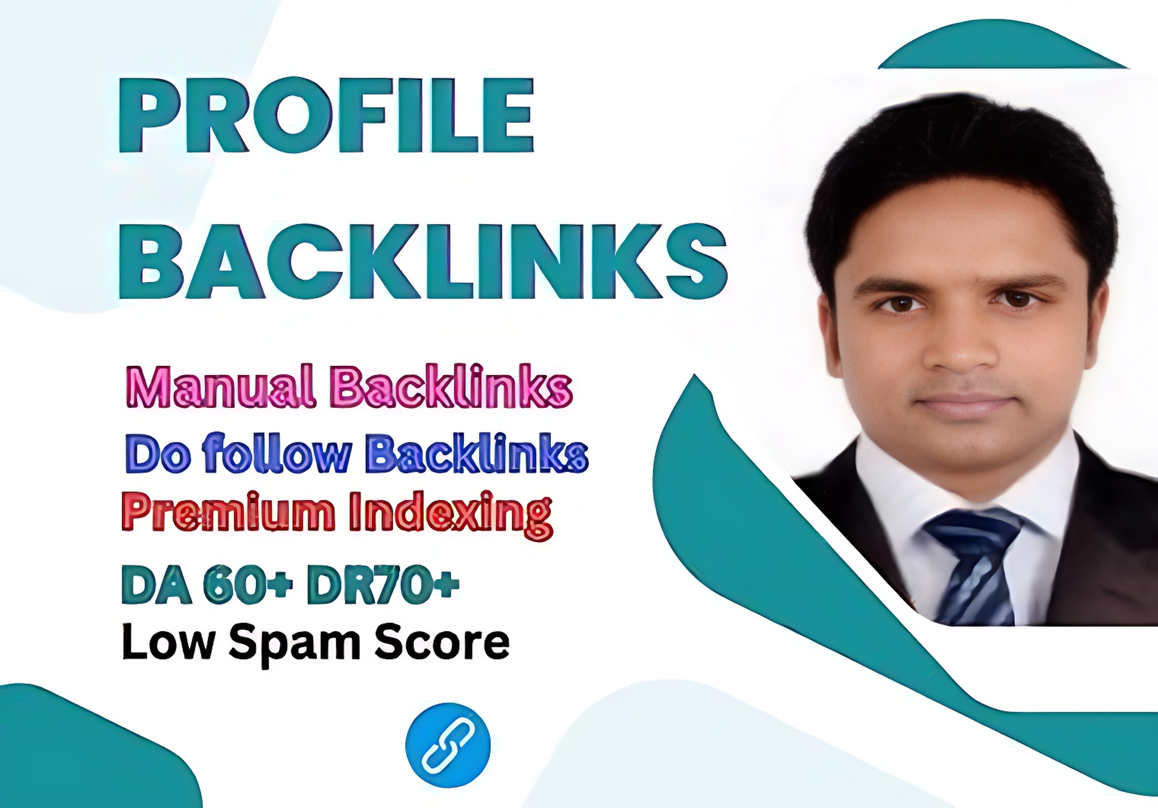 I will build 100, High Quality Manual Profile Backli...