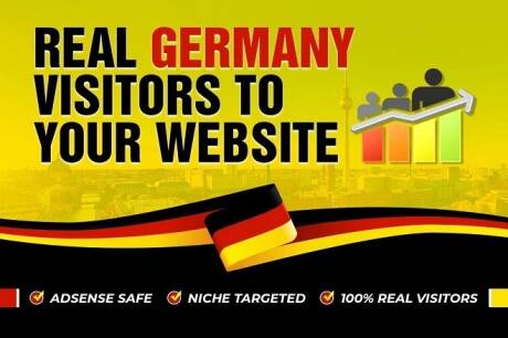 I will bring Germany Targeted Traffic daily Visitors ...
