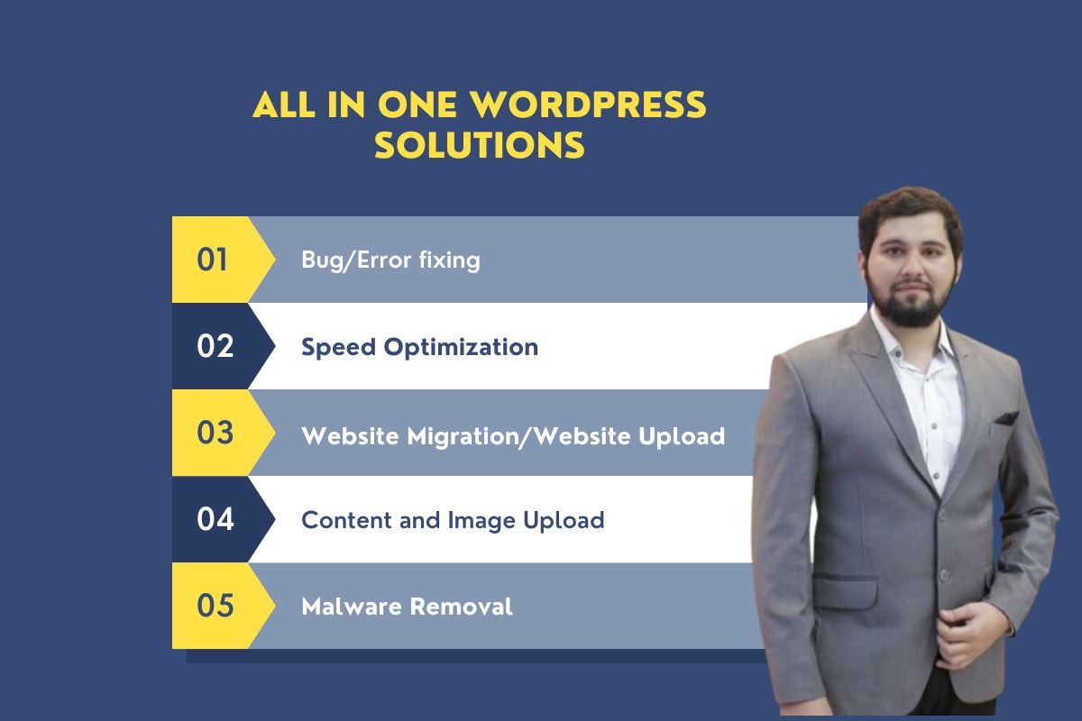 I will do WordPress bug fix, WordPress issues, fix ...