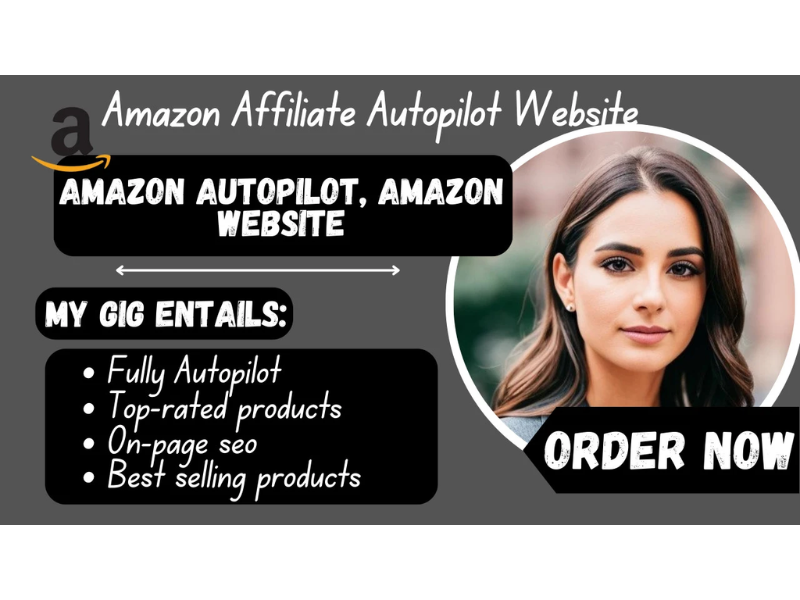 I will make a Autopilot Amazon Affiliate website with...