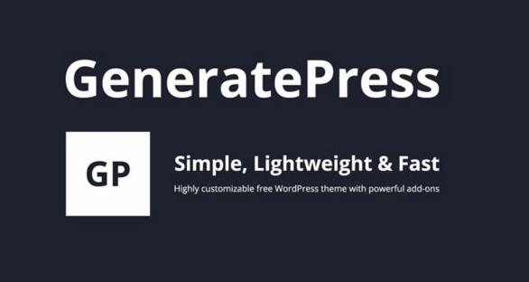 GeneratePress Premium v2.4.0 Plugin for light weight ...