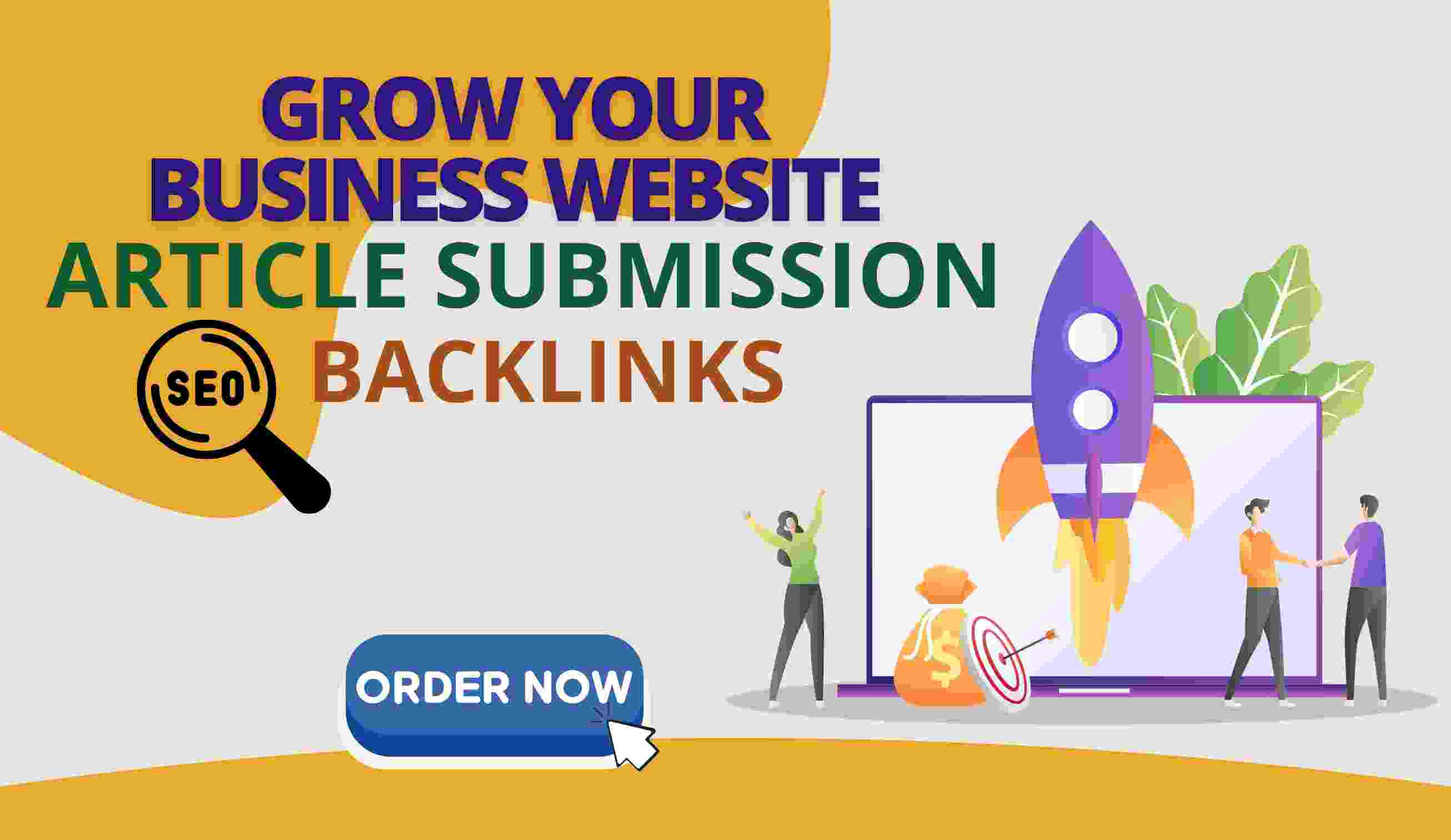 Get Powerful 30 Article Submission Backlinks On High ...