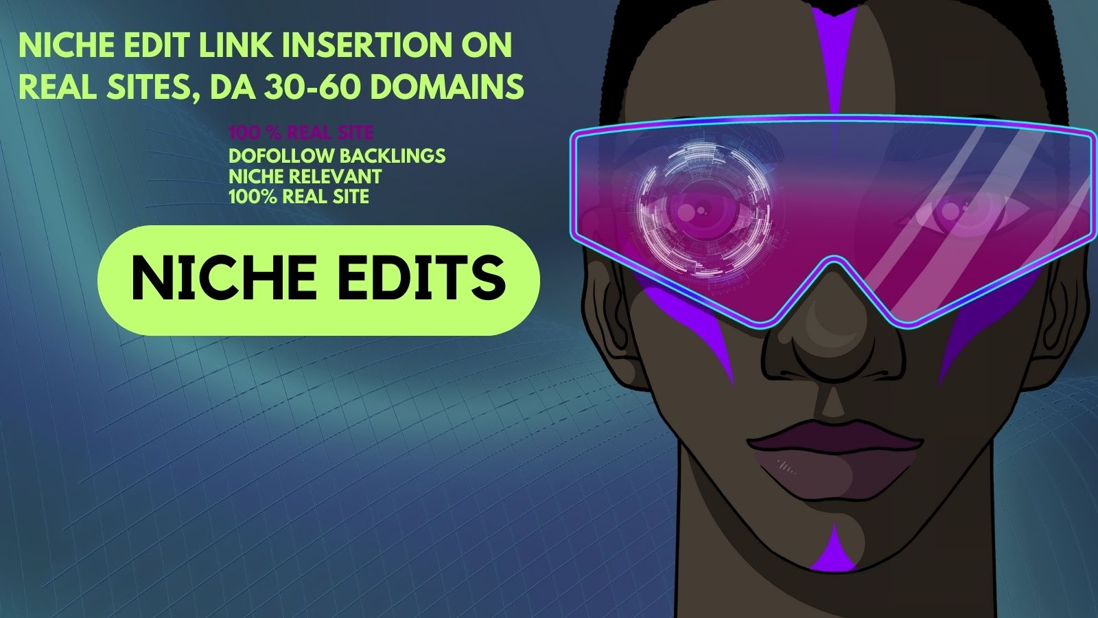 Niche Edit Link Insertion on Real Sites, DA 30-60 Do...