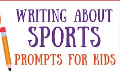 I will write 1000 words about sports prompts for kids...