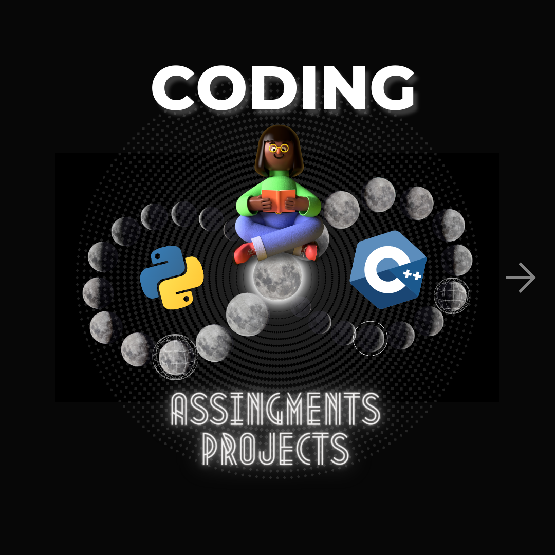 i will do your cpp and python assignment's and projec...