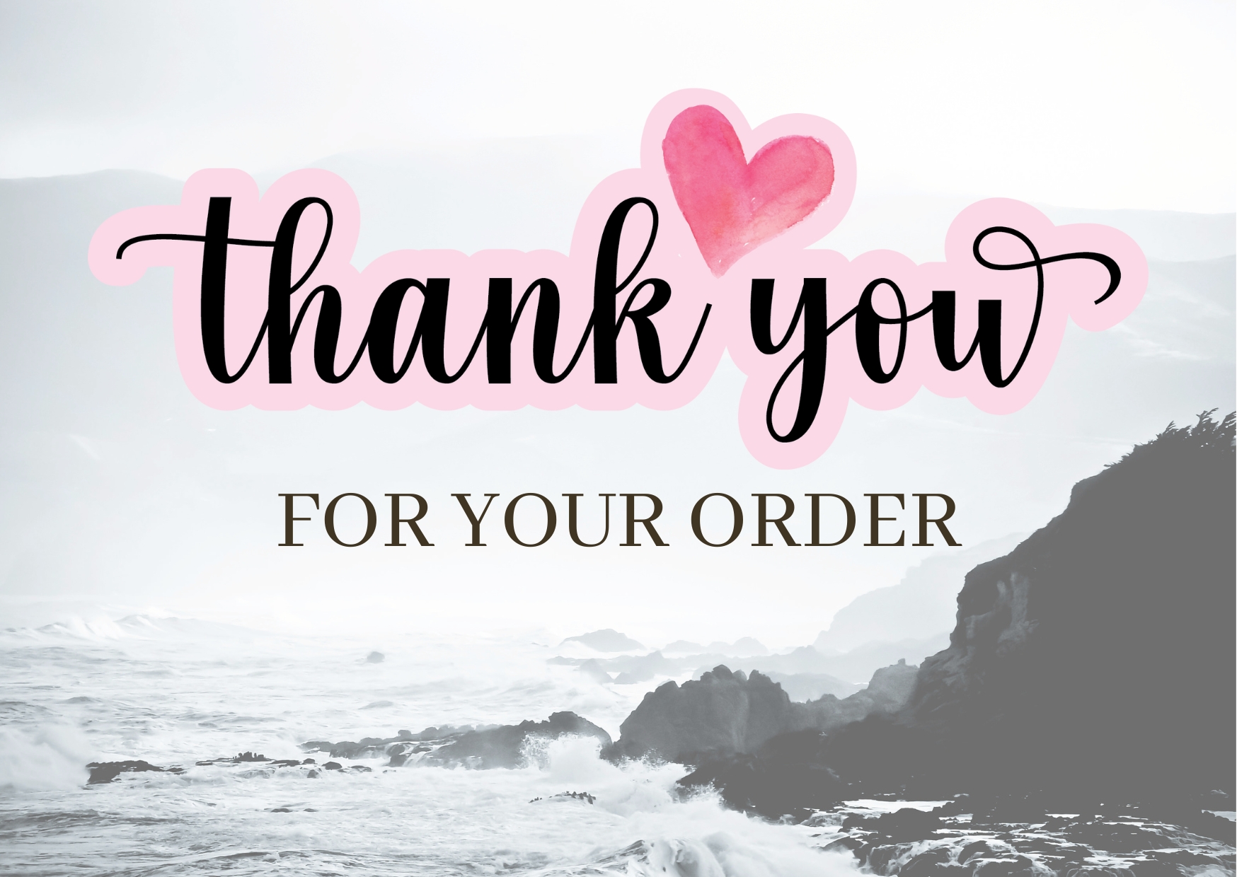 I will design awesome thank you and product insert ca...