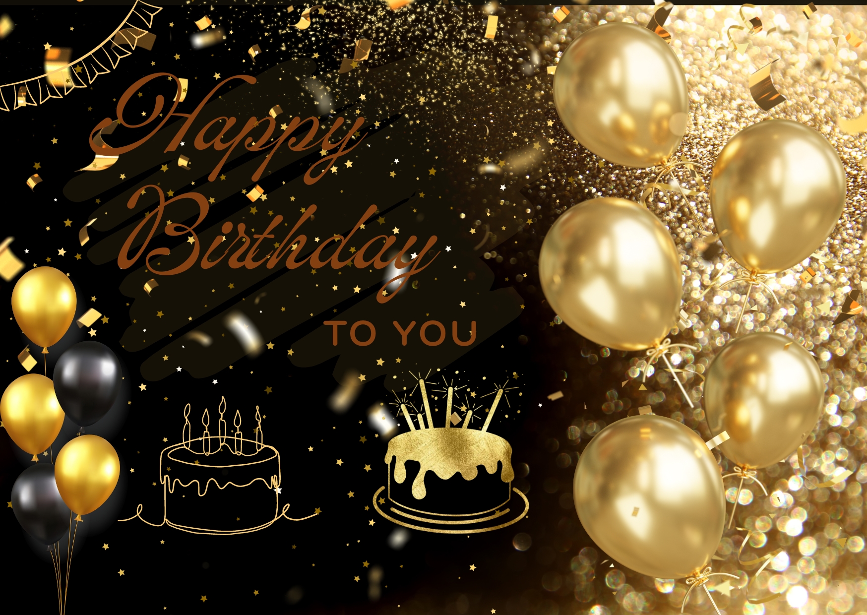 I will design happy birthday card and greeting card f...