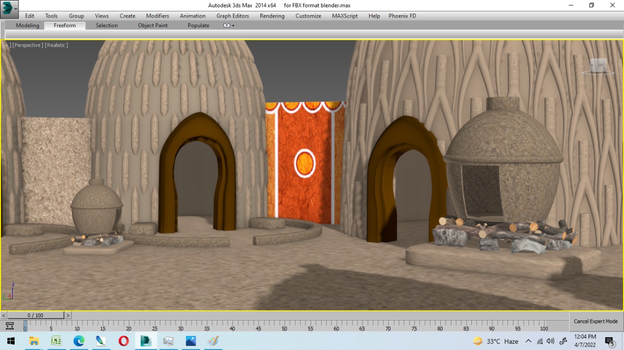 I will create some basic game levels and assets in 3d...