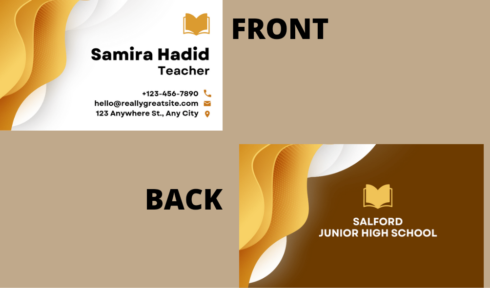 Business cards designer, unique and attractive with ...