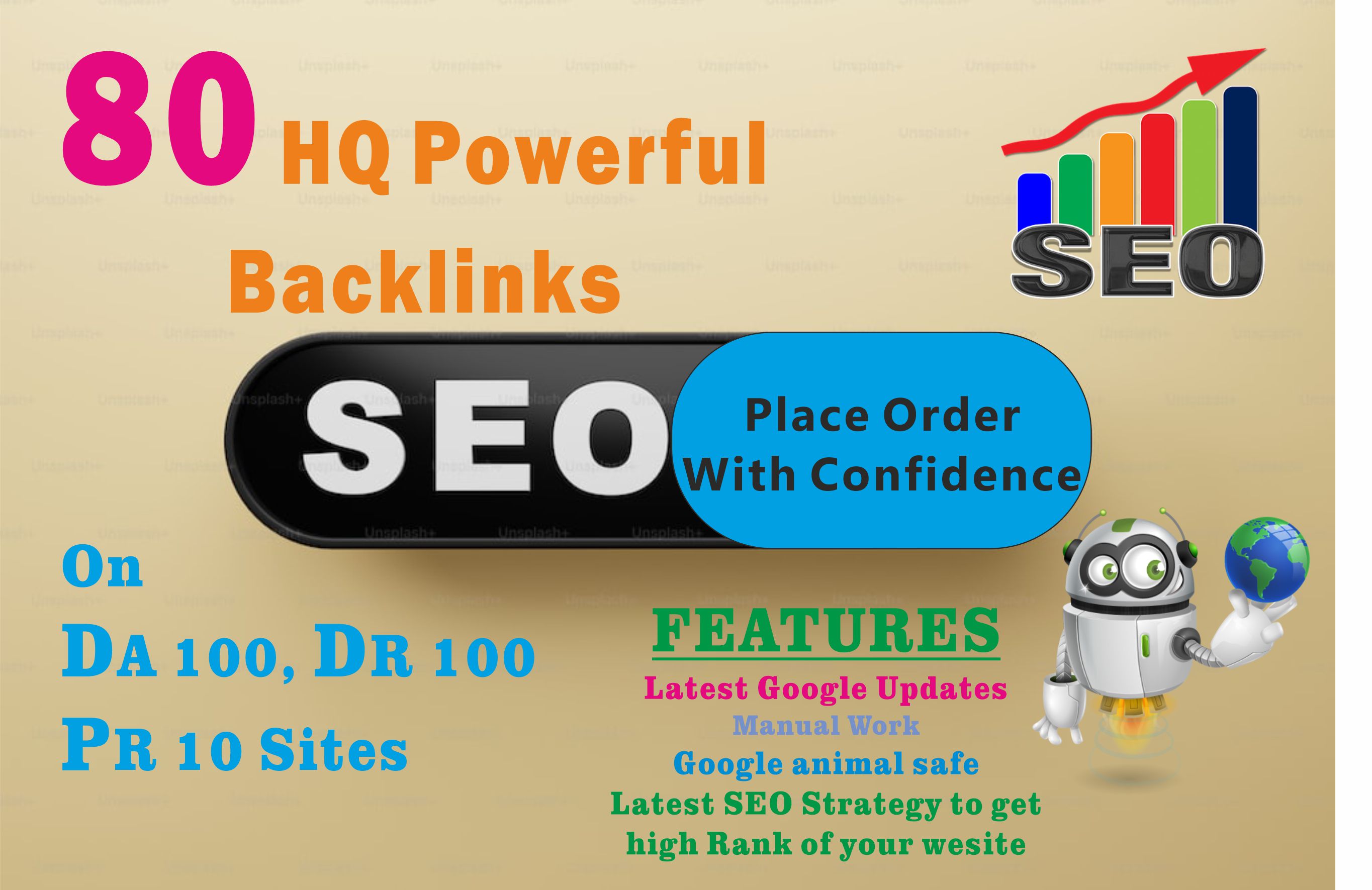 Unique Domain SEO Powerful Backlinks On High Rank Sit...