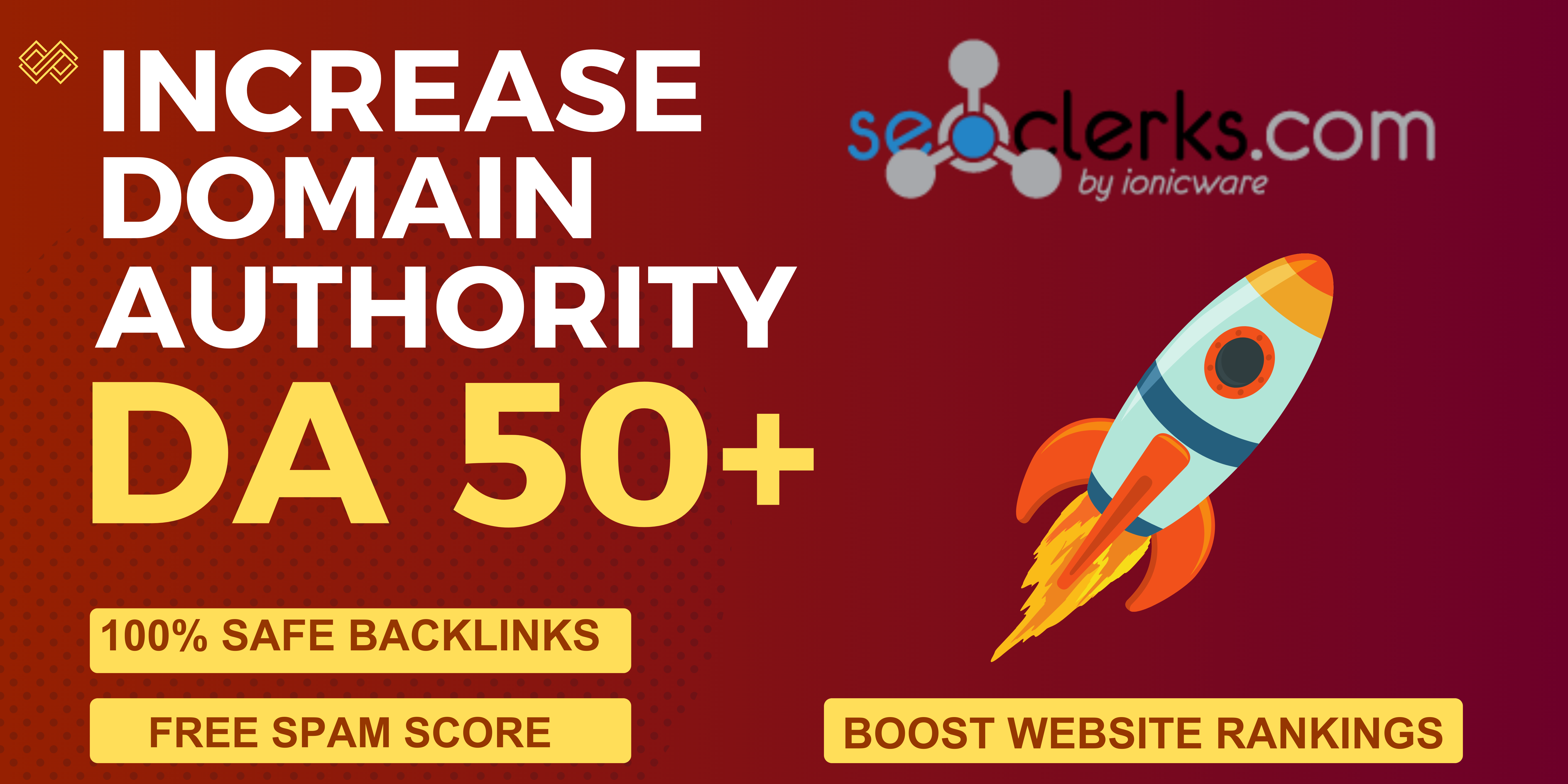 I will boost your website Domain Authority DA up to 5...