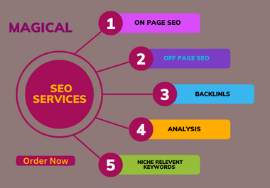 I will do WordPress and wix with Magical SEO Service ...