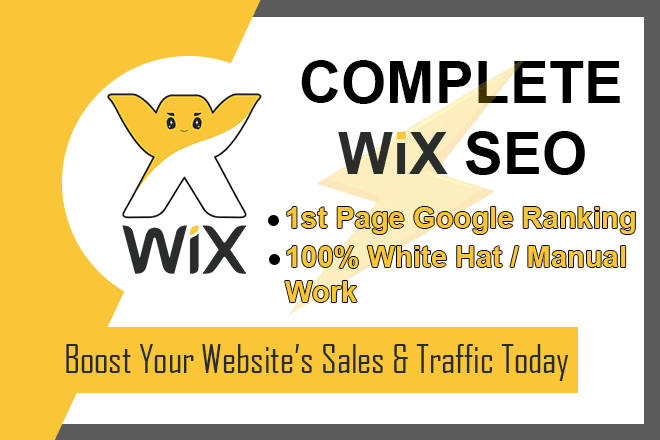 I will provide complete wix SEO services to boost you...