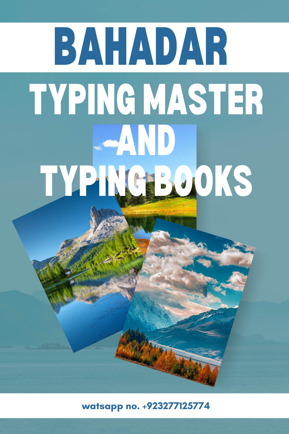 Typing master, typing words, Data entry