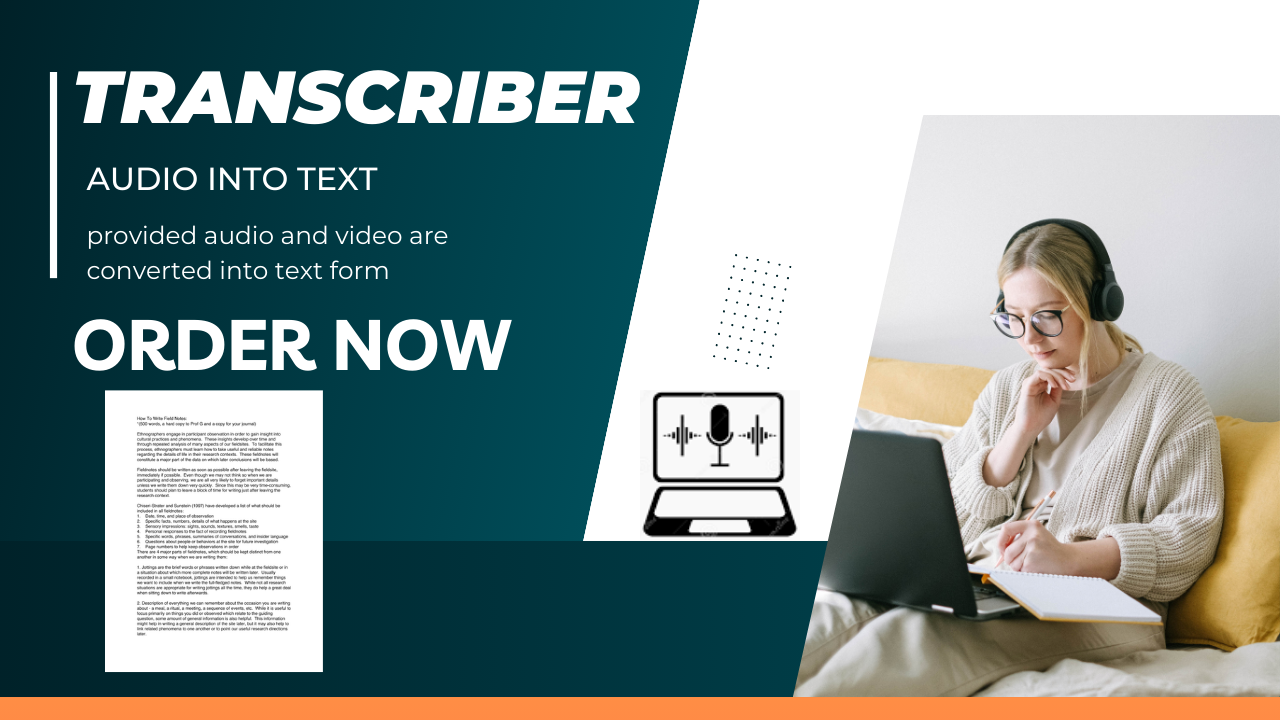 I can transcribe provided audio and video into text f...