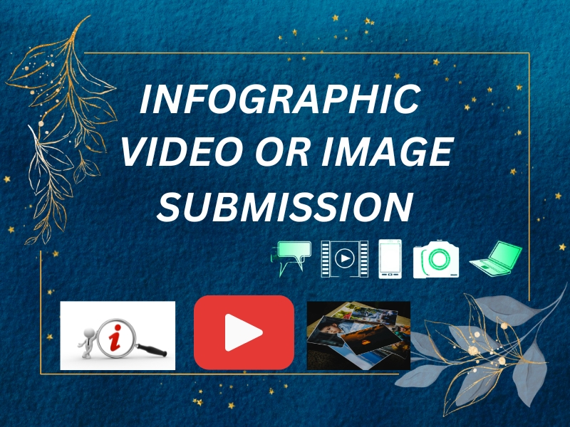 I will manually do video or Image submission on top 8...