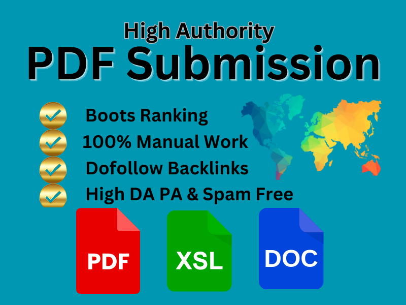 I will Enhance your Google Ranking with 100 PDF shari...