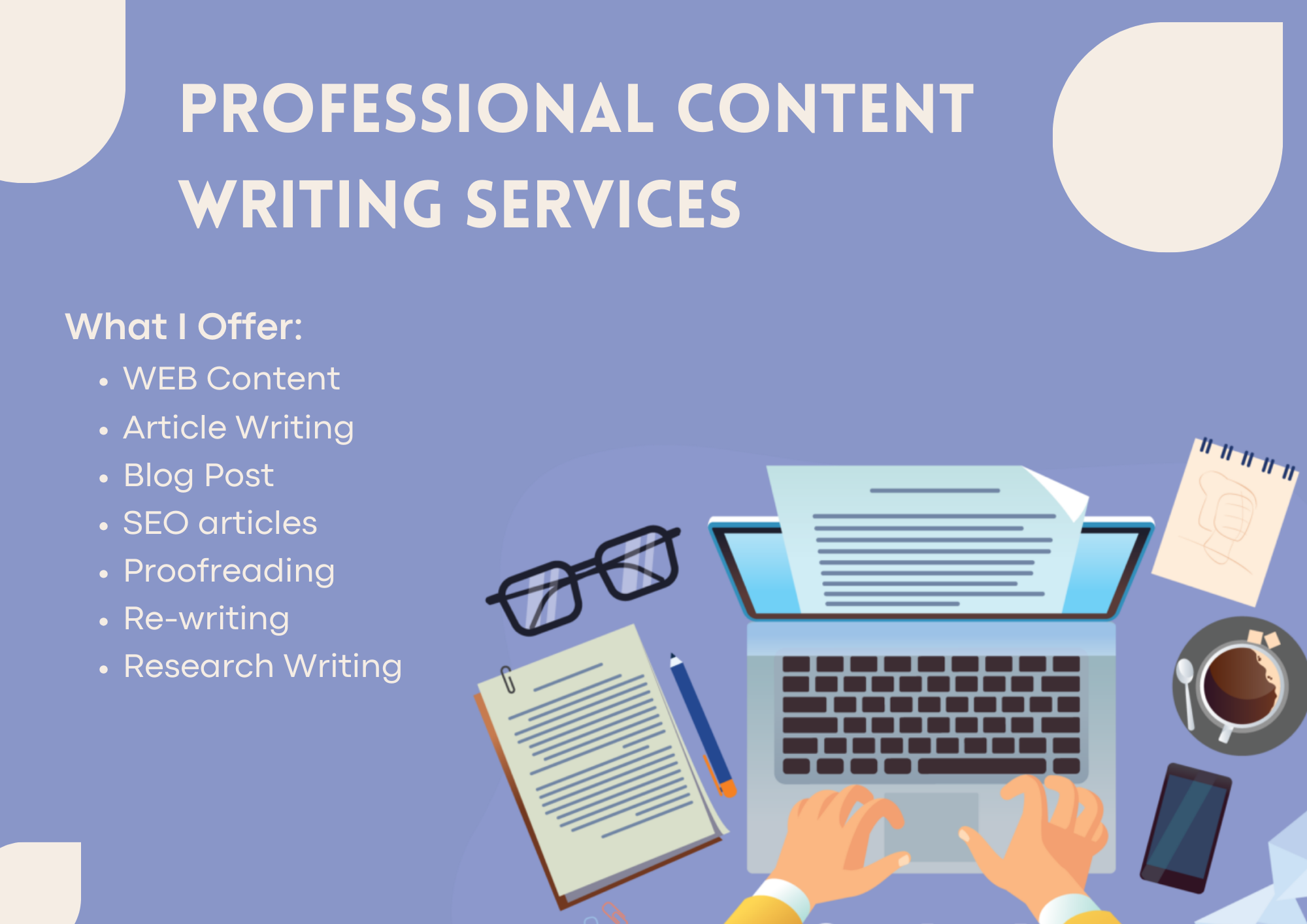 Write SEO blogs and any type of content/articles for ...