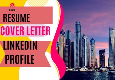 I will design a professional resume, cover letter, ...