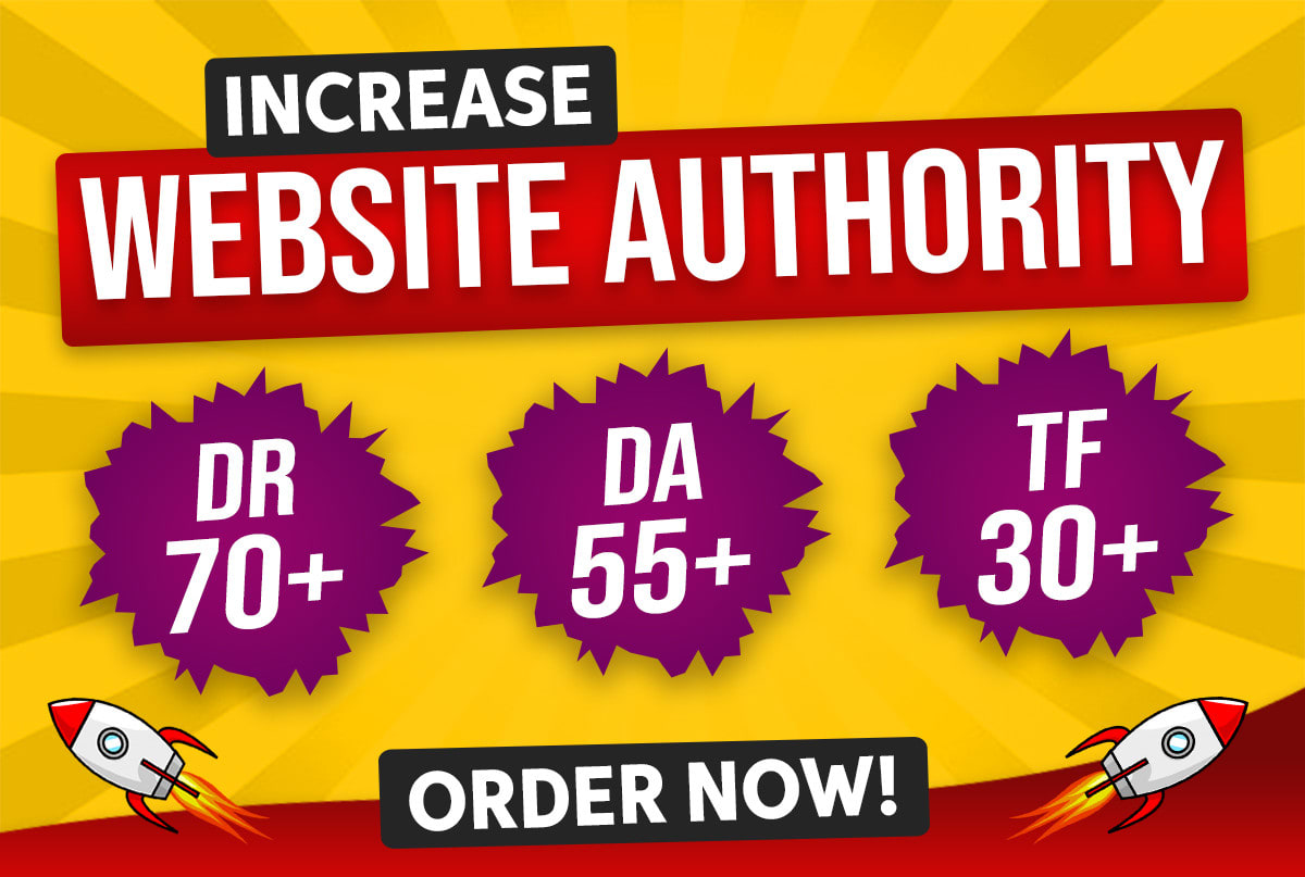 I will increase domain rating ahrefs DR ur domain aut...