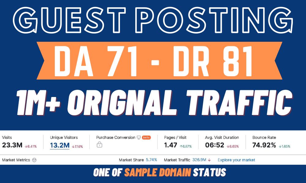 I will do guest post on newsbreak. com, DA71-DR82 HI...
