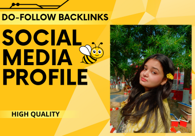 I will create high quality 150 social media profile b...