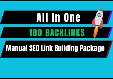 All In One 100 BACKLINKS MANUAL SEO Link Building Pac...